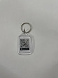 Carpo1300 White/Navy/Sky Branded Keyring