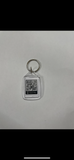 Carpo1300 CUSTOMISED White/Navy/Sky Branded Keyring